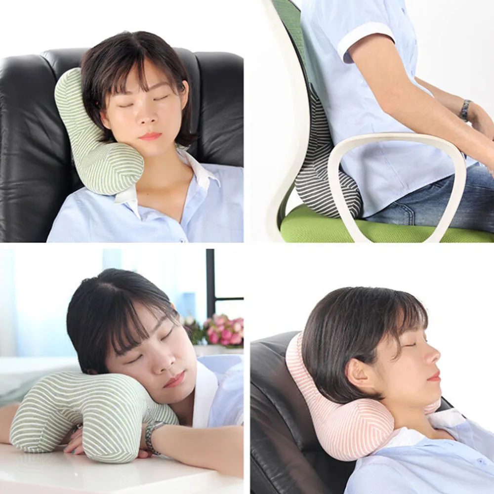 Memory Foam Nap подушка для головы и шеи ножки для офисного стола школы накладка на стол с медленным восстановлением формы и подголовник подушка массажа шейных Nap подушка для сна