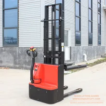 4 м 1000 кг подвижный гидравлический штабелер подъемник для склада