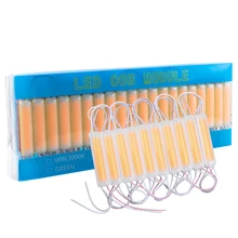 100 шт. DC12V модуль COB Водонепроницаемый Рекламный дизайн светодиодный модули супер яркий Подсветка для письма канала