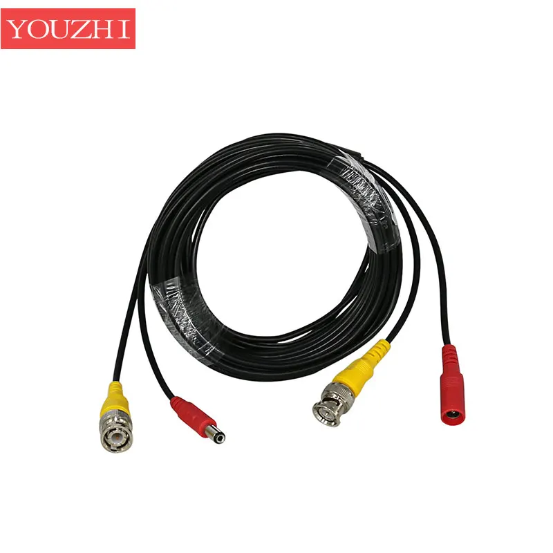 Video Power Siamese BNC CVBS Cable 59ft 18m 98ft 30m for Analog AHD CVI CCTV Surveillance Camera Video Power Siamese BNC CVBS Cable 59ft 18m 98ft 30m for Analog AHD CVI CCTV Surveillance Camera