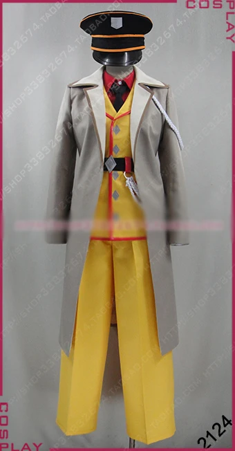 

Overlord Pandora's Actor Cosplay Costume Halloween Uniform Outfit Shirt+Coat+Pants+Tie+Hat+Belt Custom-made