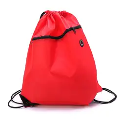 Модные рюкзак со шнурком Tote Cinch мешок школьная сумка Bookbag спортивный пакет