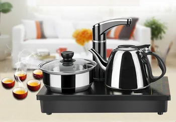 

Electric kettle Electromagnetic tea furnace automatic water - brewing making set three Anti-dry Protection