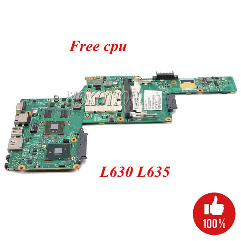 NOKOTION для Toshiba Satellite L630 v000245030 6050a2338501 Материнская плата ноутбука S989 HM55 Intel ATI Видеокарта полный Тесты