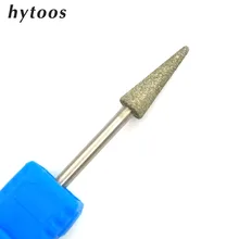 HYTOOS конусное алмазное сверло для ногтей 3/3" роторное сверло для маникюра фрезы для ногтей аксессуары для ногтей Красота Tools-D-3