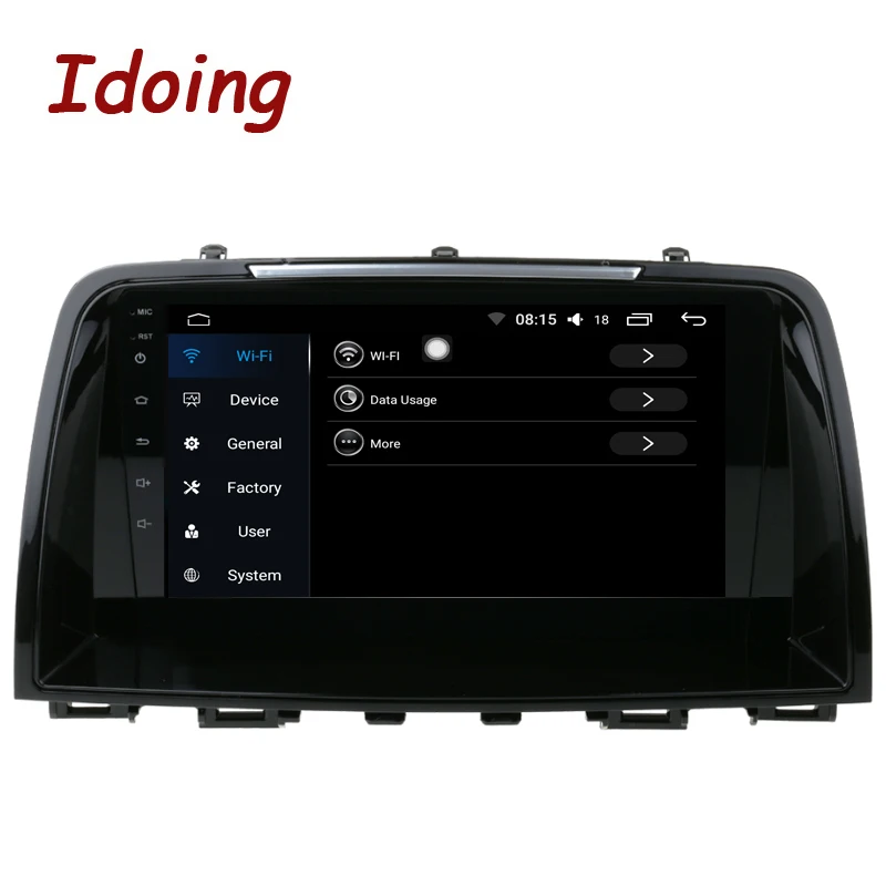 Discount Idoing 9" IPS 2.5D 4GB+64GB 1Din Android8.0 Car Radio Multimedia GPS Player For Mazda cx-5 2013-2015 Octa Core GPS Navigation TV 3