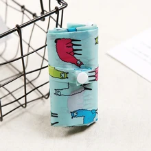 Женская Складная сумка для покупок, сумка-тоут, овца, переносная многоразовая сумка для хранения продуктов, Эко сумки, кактус, фламинго, в горошек