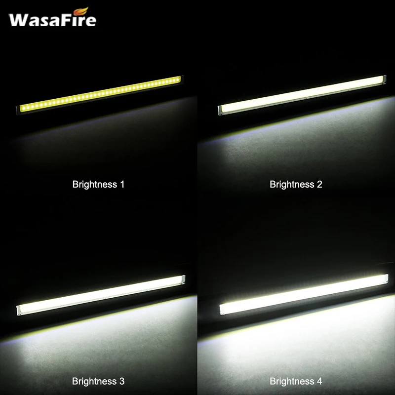  5pcs/lot Portable 2000 Lumen LED Flashlight Car Repairing COB Working Light USB Rechargeable Torch  - 4000003464555