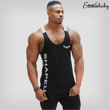 Майка для спортзала, мужская майка для бодибилдинга, Стрингер, мужская майка с y-образной спинкой, Спортивная майка для тренировок, Vq, майка для фитнеса, без рукавов, Alphalete