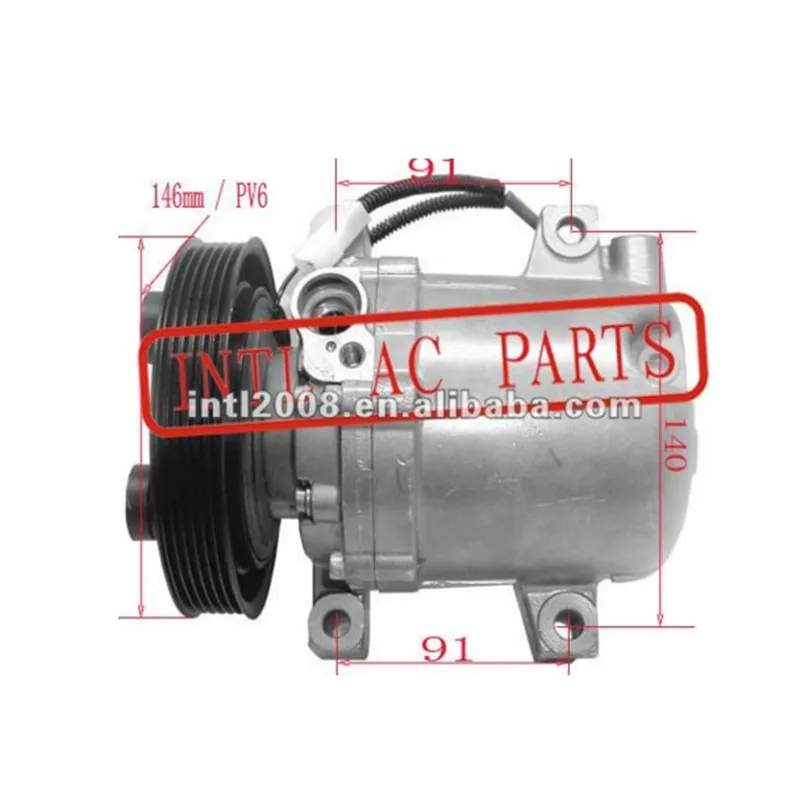 Авто ac компрессор для CR14 CR-14 NISSAN Almera Primera 84834-45010 8483445010 926002J203 926002J204 926002J205