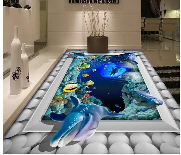 Casa de banho submarino adesivo parede murais papel de Aparador De Inox Para Cozinha ~ Casa de banho submarino adesivo parede murais papel de