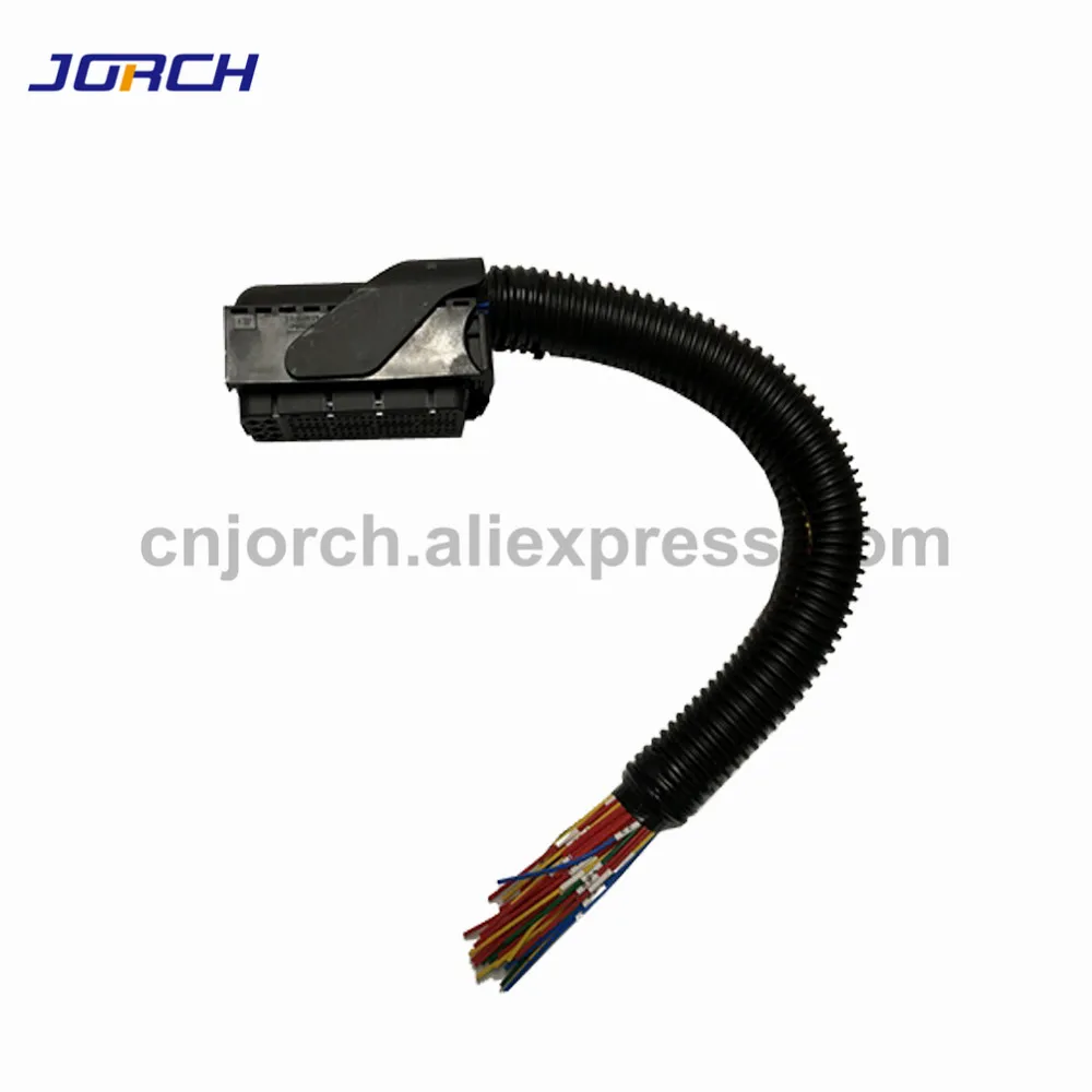

1 set EDC16 Common Rail 94 Pin ECU Connector Auto PC Board Socket With Wiring Harness For Bosch