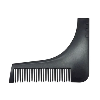 

Man Shaving Comb With Beard Scarf Shaver Scarf Trimmer Facial Hair Clean Tool Household Cleaning Protection black