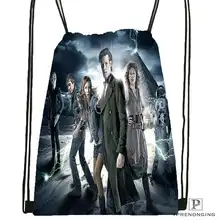 Customdoctorwhobrokenglass@ 1 походная сумка на шнурке для мужчин и женщин милый рюкзак для детей(черная спинка) 31x40 см#20180611-03-152