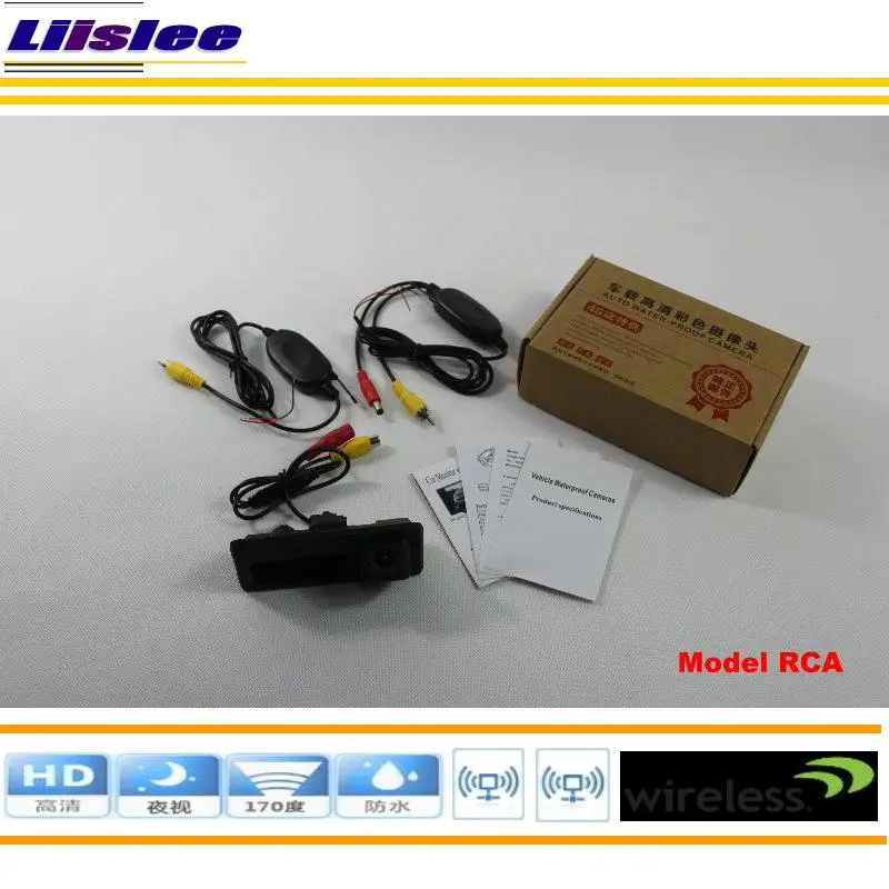 

Rear Camera For VW VolksWagen Sagitar 2012~2014 / Wireless Reversing Park Camera / DIY Easy Installation / Trunk Handle
