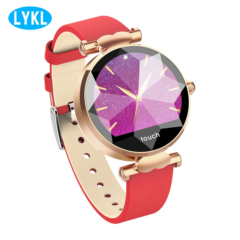 

2019 LYKL sports pedometer B80 smart watch calorie circulation physiological support blood pressure heart rate monitoring