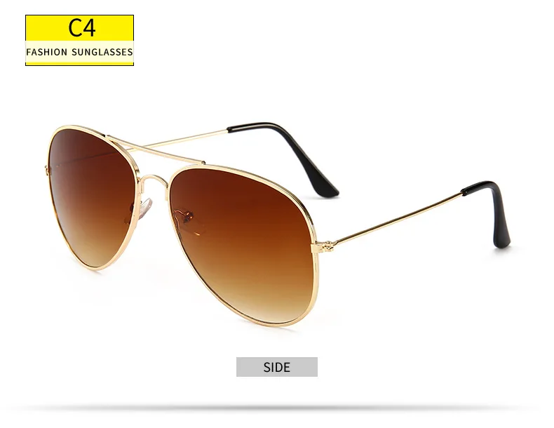 DJXFZLO брендовые дизайнерские модные градиентные солнцезащитные очки для мужчин и женщин, Ретро Цветные солнцезащитные очки, модные солнцезащитные очки - Цвет линз: C4