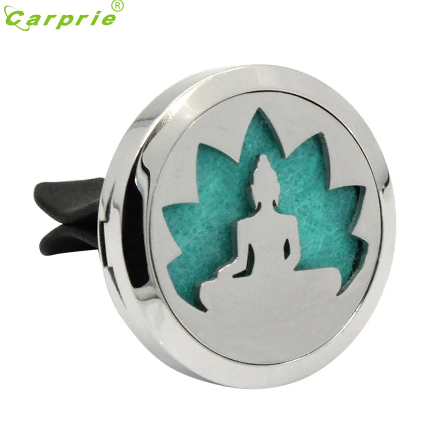 

2019 Hot Selling CARPRIE 1PC 30MM Car Auto Vent Air Freshener Essential Oil Diffuser Locket Perfume Clip Christmas Gift