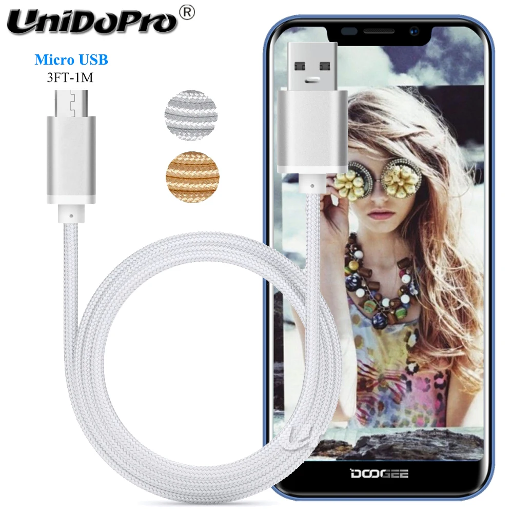 Зарядное устройство Micro USB 3 фута Для Doogee Shoot 1 X9 Pro Y6 Piano Black X7 T6 F5 Mini T5S|Зарядные
