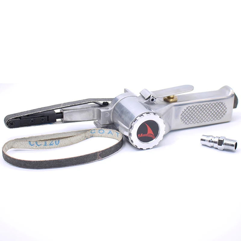 

10MM*330 Pneumatic Belt Sander Air Grinding Machine Polisher Tool