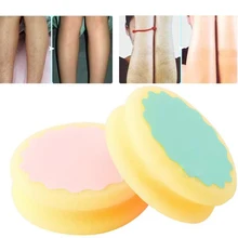Волшебная безболезненная губка для депиляции, накладки для удаления волос, эффективная