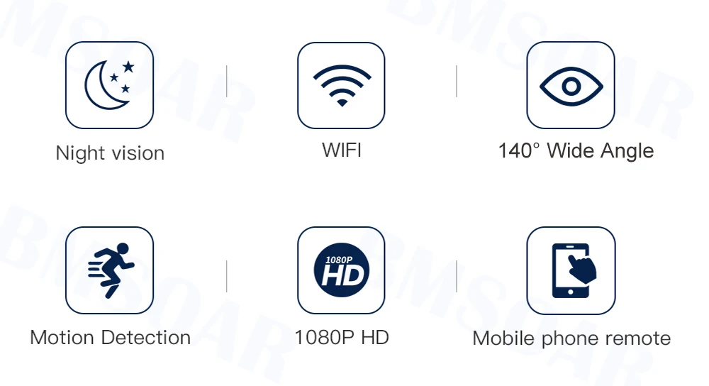 Мини Wi-Fi камера 1080P двухстороннее аудио 120 градусов широкий обзор батарея беспроводная ip-камера безопасности домашний CMOS датчик рекордер камера P2P