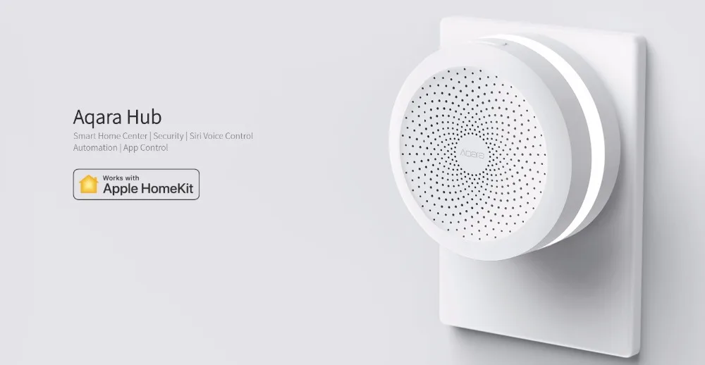 Xiao mi jia Aqara Hub mi Gateway с RGB светодиодный ночной Светильник Smart Work с Apple Homekit Aqara App International Edition