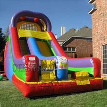 PVC Inflatable slide in inflatable slide jumping commercial inflatable bouncer with blower for toy PVC Inflatable slide in inflatable slide jumping commercial inflatable bouncer with blower for toy