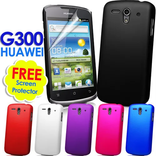 

Hybrid Hard Case Cover For Huawei G300 Ascend U8815 U8818 Matte Skin+ 10 Colors Available +free Screen Protector