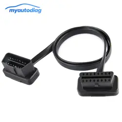 Кабель-адаптер OBD2 16 Pin Male To 16 Pin женский автомобильный кабель диагностического прибора OBD 2 OBDII диагностический инструмент переходник с