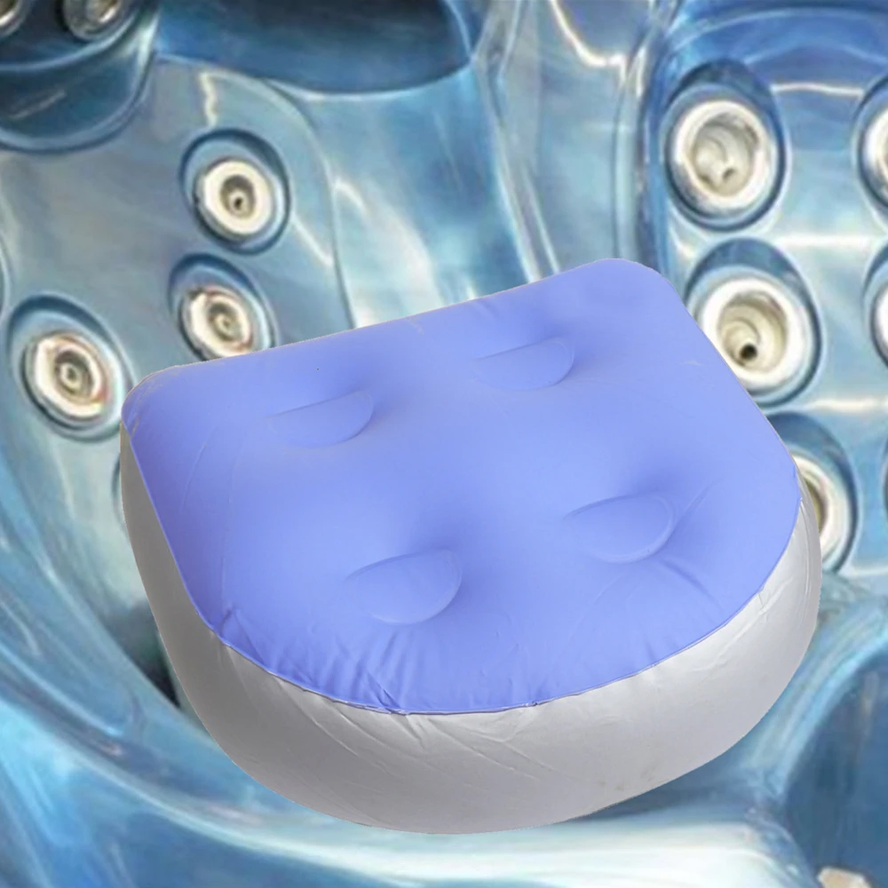 

Soft Booster Seat Hot Tub Spa Cushion Inflatable Chair Cushion Pad Car Office Elastic Massage Cushion for Adults Kids