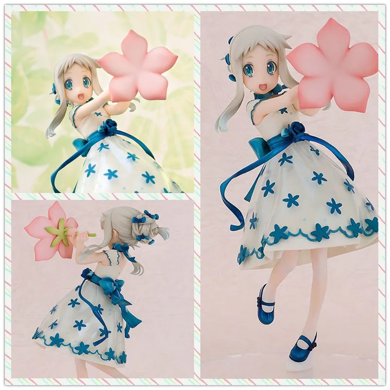 MCR Anime 17cm Honma Meiko The Flower We Saw That Day collectors action figure toys Christmas gift toy with box MCR Anime 17cm Honma Meiko The Flower We Saw That Day collectors action figure toys Christmas gift toy with box