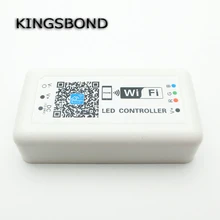 Free Shipping Wireless WiFi RGB LED Strip Light  DC12-24V WIFI LED Controller for RGB LED Strip Smart RGB Controller