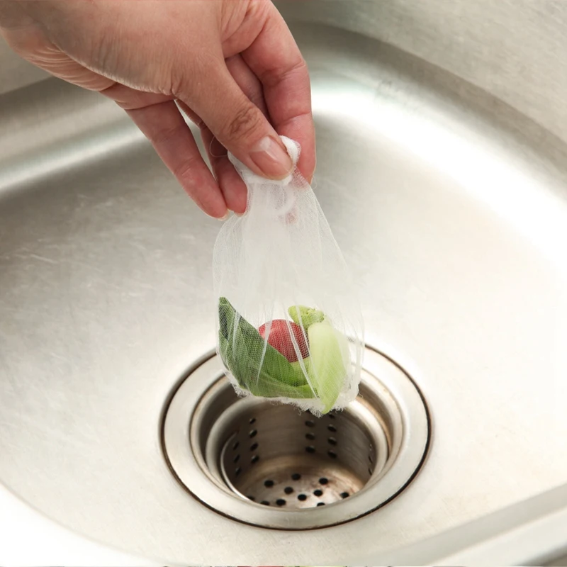 

Isolation Clogging Prevent Kitchen Bathroom Shower Drain Residue Collector Sink Strainer Filter Net Bag Disposable
