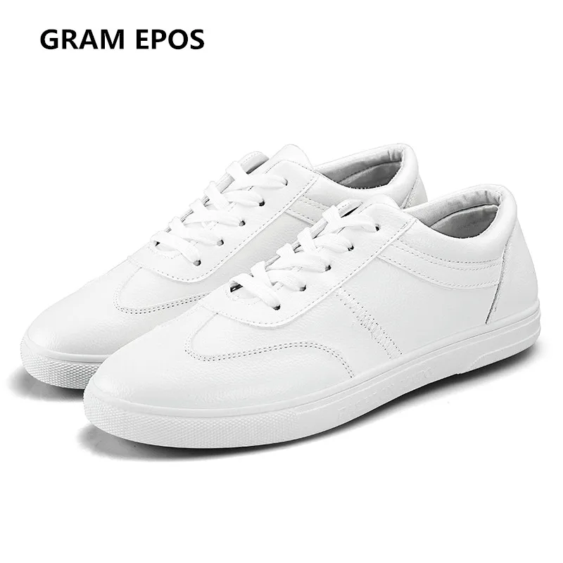 Gram Epos мужские на шнуровке весенние повседневные летние кроссовки мужские классические белые туфли удобные мягкие прогулочные туфли для