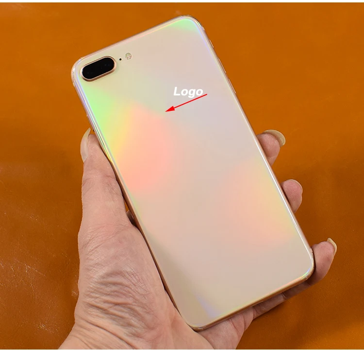 Лидер продаж! Градиентная прозрачная декоративная пленка Aurora для iPhone 8 8Plus 6 6S 7 Plus
