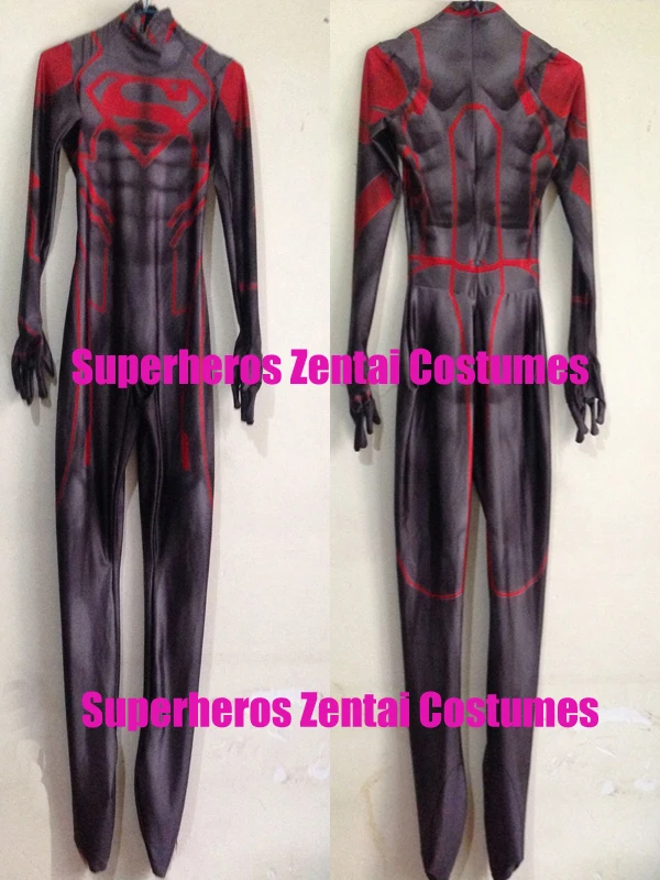 3d Print New 52 Superboy Costume Comic Superman Zentai Bodysuit Lycra Spandex Super Boy Halloween Cosplay Costumes Custom Made Superboy Costume Cosplay Costumehalloween Cosplay Aliexpress