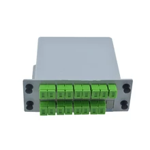 5 шт. SC APC PLC 1X16 Сплиттер Волоконно-оптическая коробка FTTH PLC сплиттер коробка с SC1X16 плоский волновод Тип оптический сплиттер