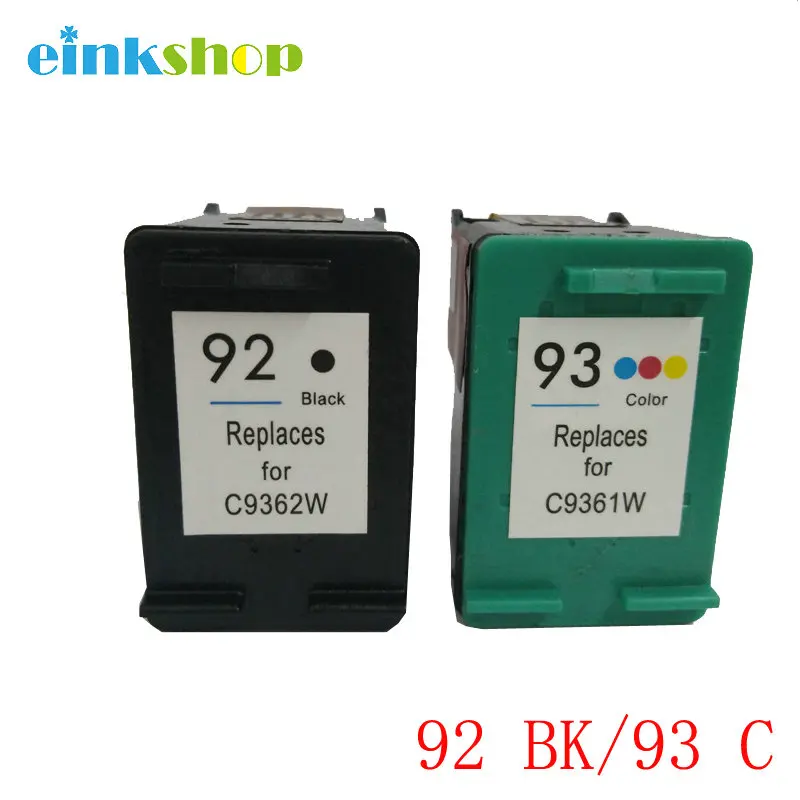 einkshop Ink Cartridge Compatible for hp 92 93 For PhotoSmart C3100 C3110  C3150 C3183 C3180 PSC 1510 1600 Printer - AliExpress Computer \u0026 Office