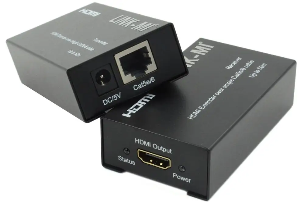 EX11 HDMI усилитель сигнала, передатчик, приёмник HDMI 165 дюймов до 1080 P 50 м по одной cat5e/6 UTP кабель RJ45 LAN 3D видео и digita