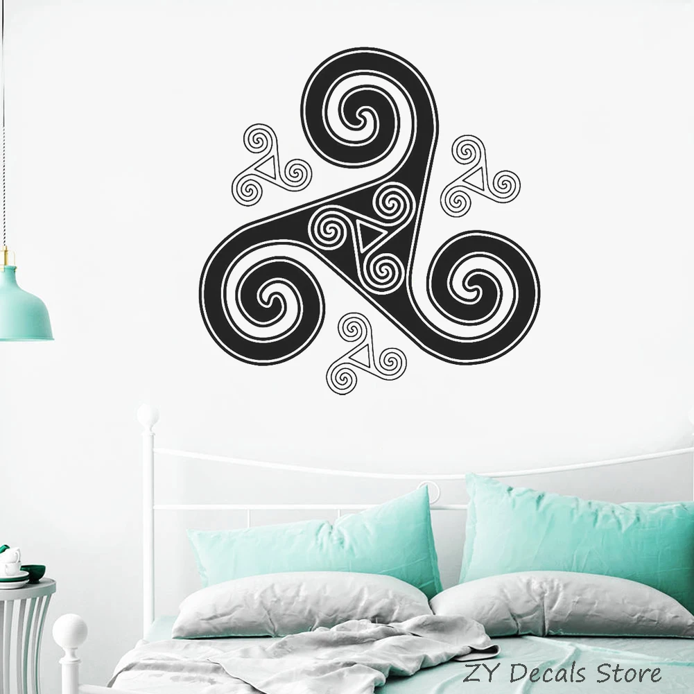 Celtic Mosaic Wall Vinyl Decal Celtic Ornament Wall Sticker Creative