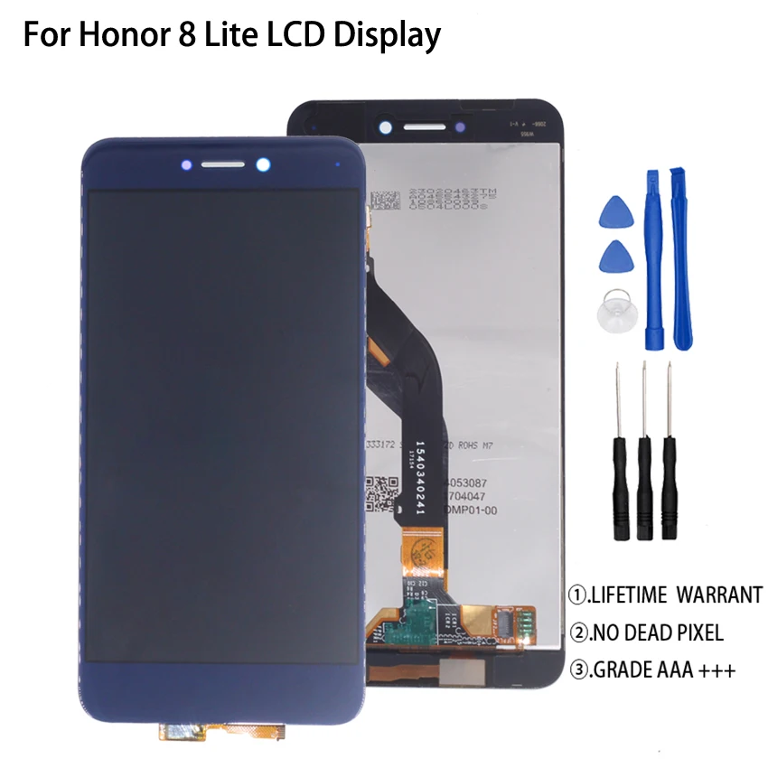 

Original For Huawei Honor 8 Lite LCD Display Touch Screen Assembly For Huawei Honor 8 Lite PRA-TL10 AL00 Screen LCD Display