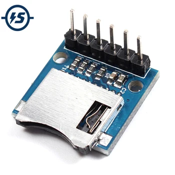 

For Arduino SD Card Module Shield Micro SD Storage Board Mini Miniture Micro Memory Module With Pins AVR ARM