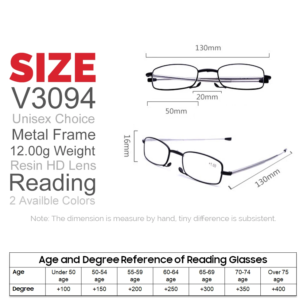VIVIBEE Mini tamaño plegable hombres gafas de lectura cuadradas 150 titanio Metal marco Rectangular plegable mujeres pequeñas + 2 + 1,5 gafas