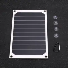 Cewaal 6W USB 2.0 Solar Power Panel Backup Battery Charger Outdoor Travel For Phones
