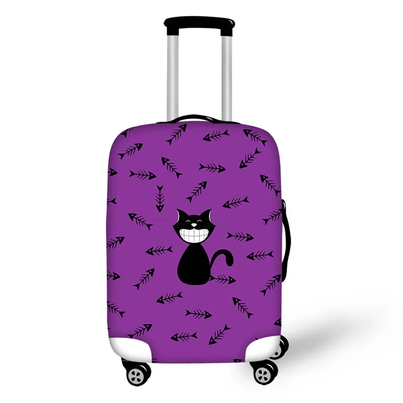CC3416 Forudesigns Cat Резка Чемодан протектор плотные эластичные Чемодан защитный для 18 20 22 24 26 28 30 дюймов случае Туристические товары - Цвет: CC3416