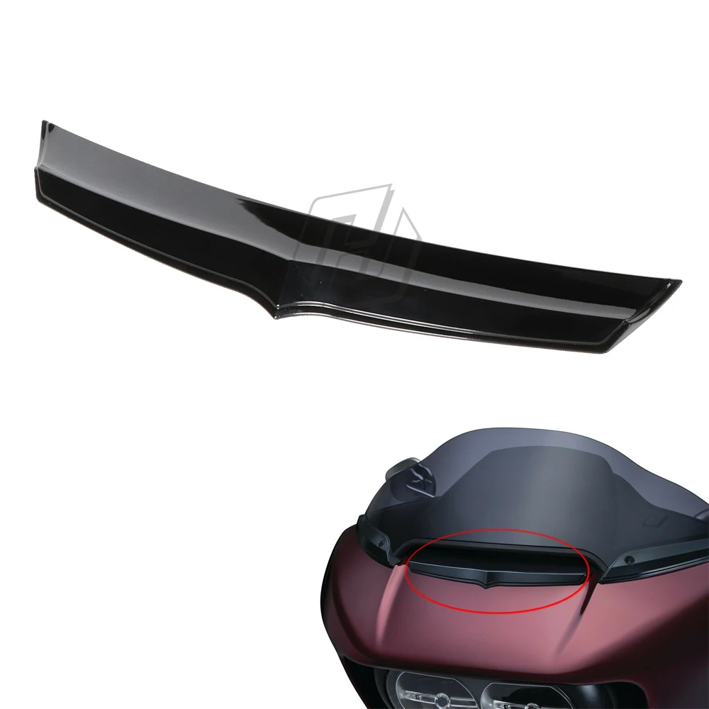 

Motorcycle Accessorie Chrome & Black Fairing Vent Accent Case for Harley Road Glide 2015 - 2018