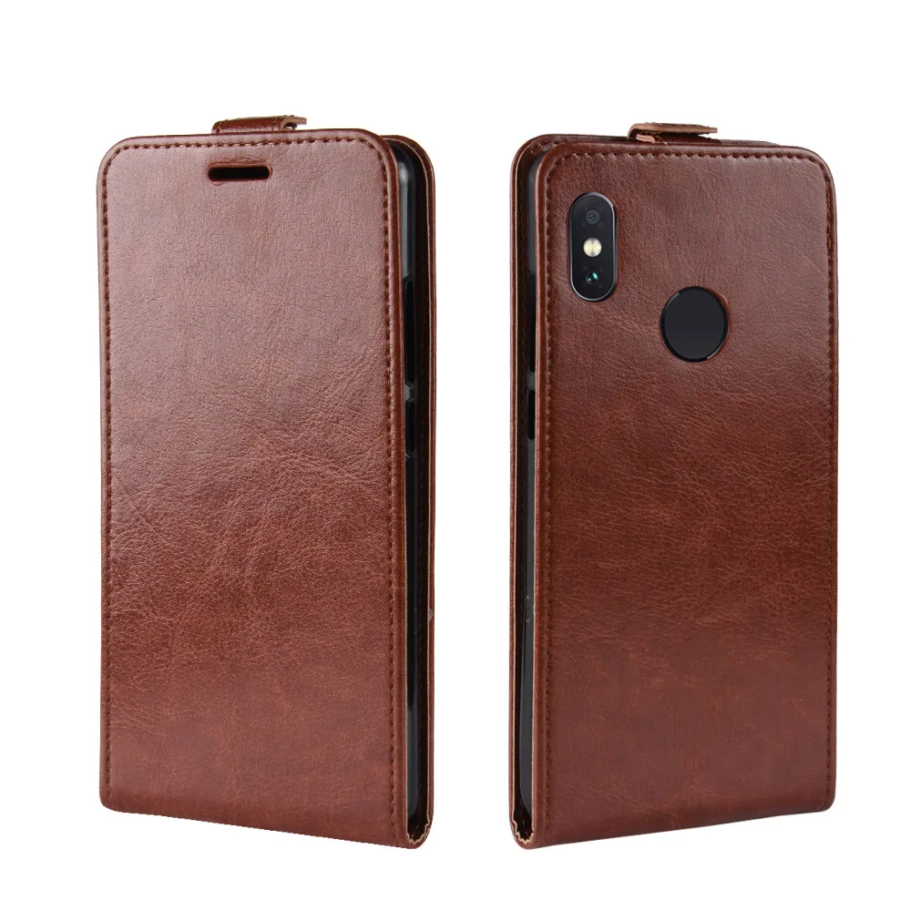 cases for xiaomi blue Vertical Flip Leather Cover for Xiaomi Redmi Note 5 Pro Case Coque Open Down Up Case for Xiaomi Mi 6X / Note 5 Pro Phone Bag best phone cases for xiaomi Cases For Xiaomi