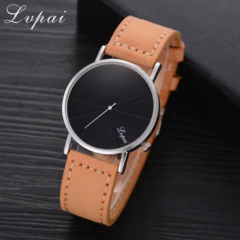 

Large Dial Lvpai Luxury Brand Men Watches Men's Sports Quartz Clock Man Leather Army Military Wristwatch Relogio Masculino