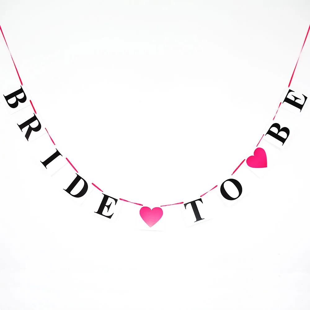 3 м бумажные баннеры для невесты свадебные декорации девичника вечеринки Mr Mrs Garland